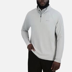 Ben Sherman Sport Men's Active Stretch 1/4 Zip Long Sleeve Shirt Size XL NWT